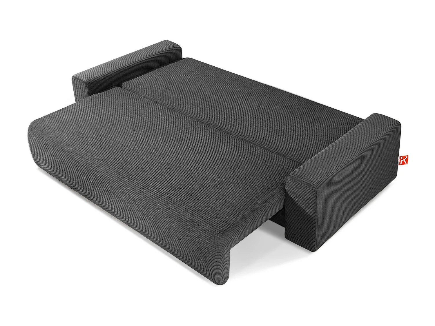 Sofa MOLLIS - 3-Sitzer - Grau