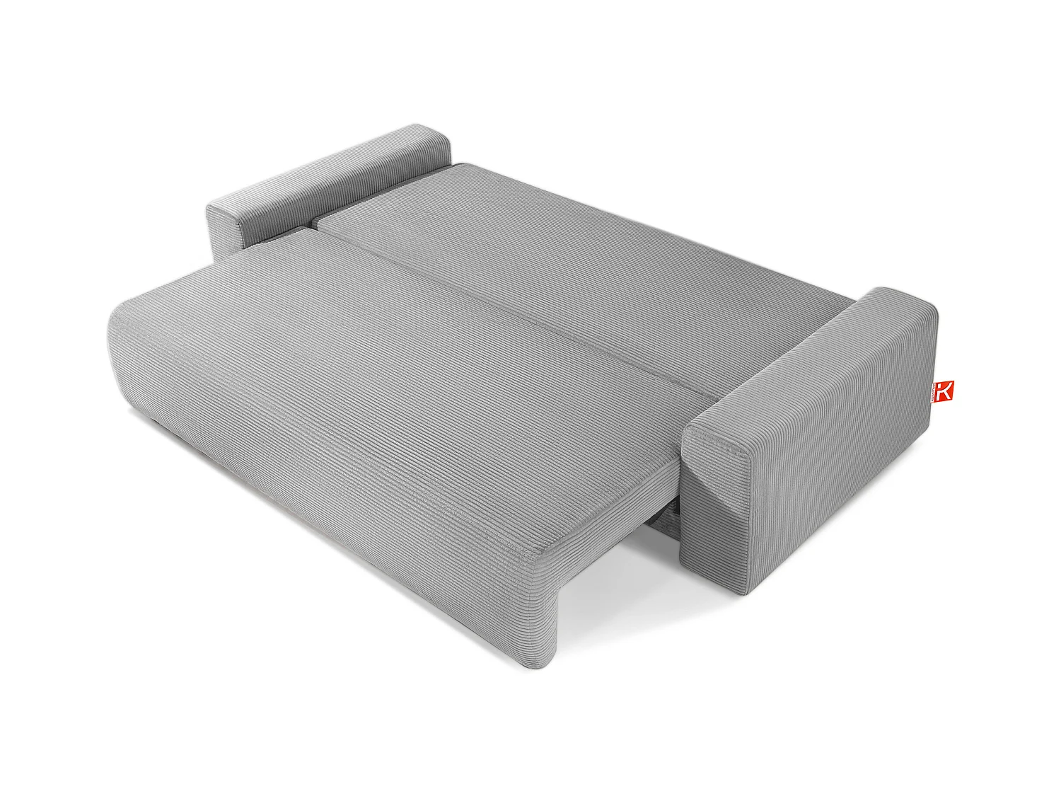 Sofa MOLLIS - 3-Sitzer - Hellgrau