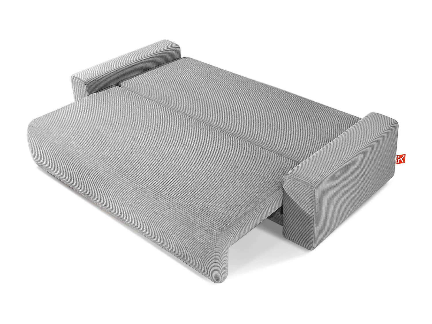 Sofa MOLLIS - 3-Sitzer - Hellgrau