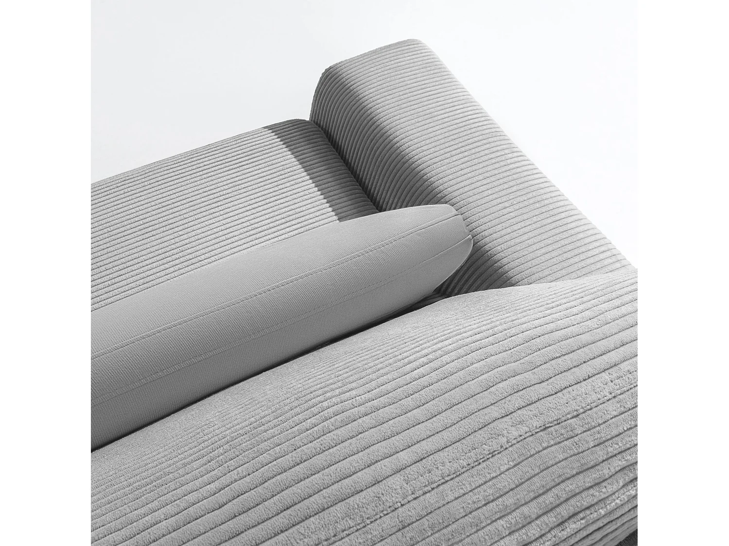 Sofa MOLLIS - 3-Sitzer - Hellgrau