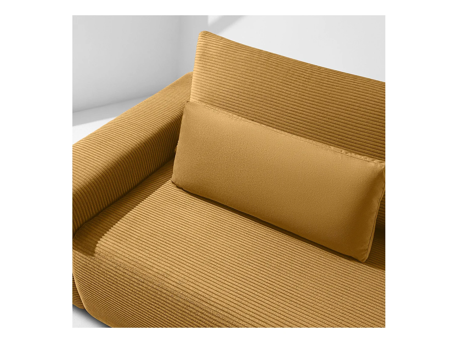 Sofa MOLLIS - 3-Sitzer - Gelb