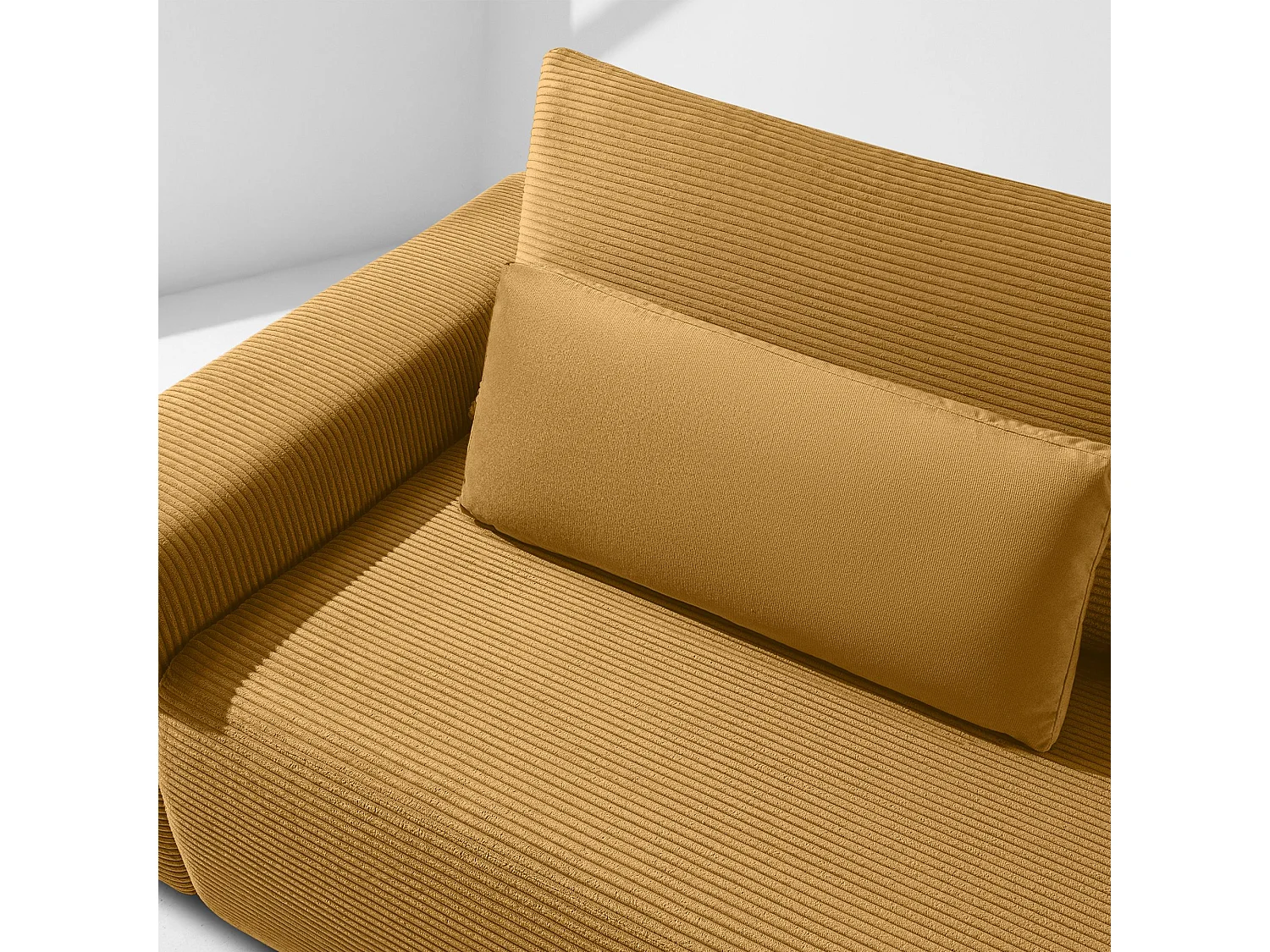 Sofa MOLLIS - 3-Sitzer - Gelb