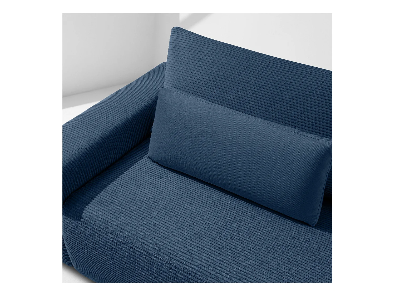 Sofa MOLLIS - 3-Sitzer - Dunkelblau