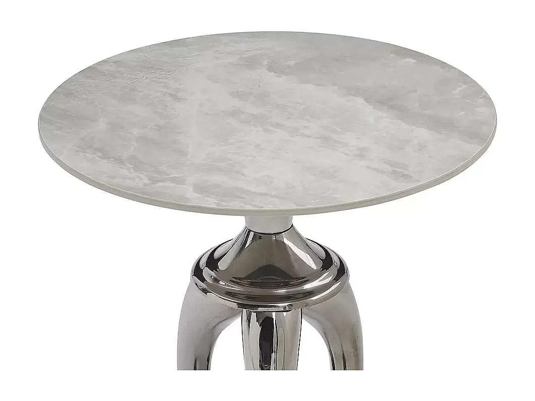 Beistelltisch Snake/Keramik/Metall/Grau