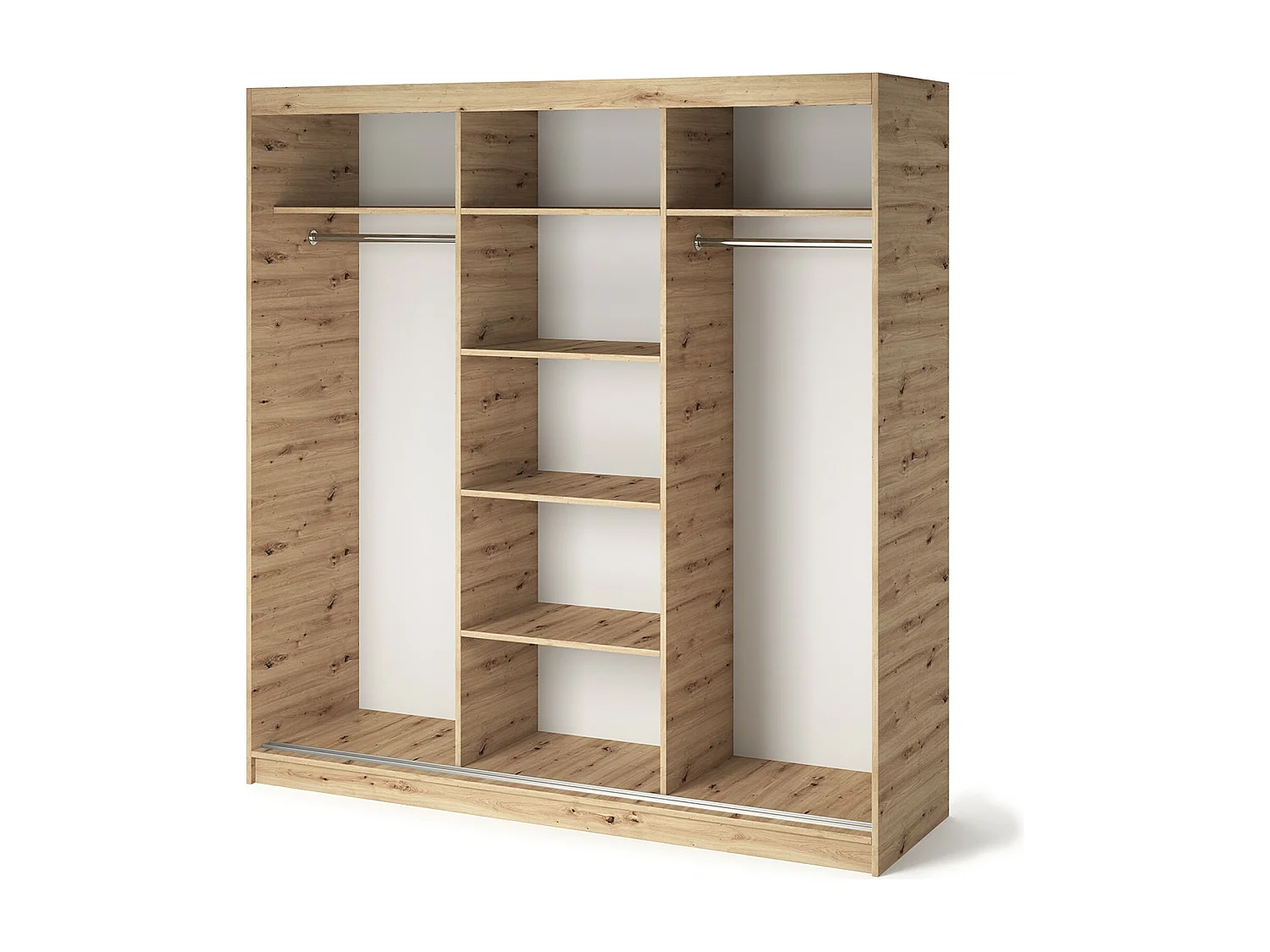 Armoire Platon (180 cm)/Portes coulissantes/Artisan