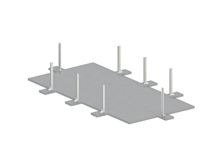 Piscina in legno Aqua 8.5x4.35 - H.1.45 m fissate su calcestruzzo esistente - BAS7309OSPL - ALTANKA