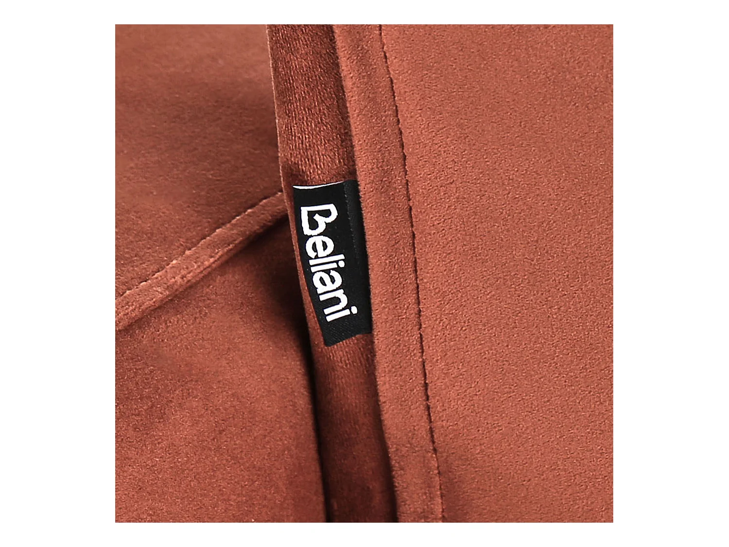 Fauteuil ALNES Velours Rouge clair