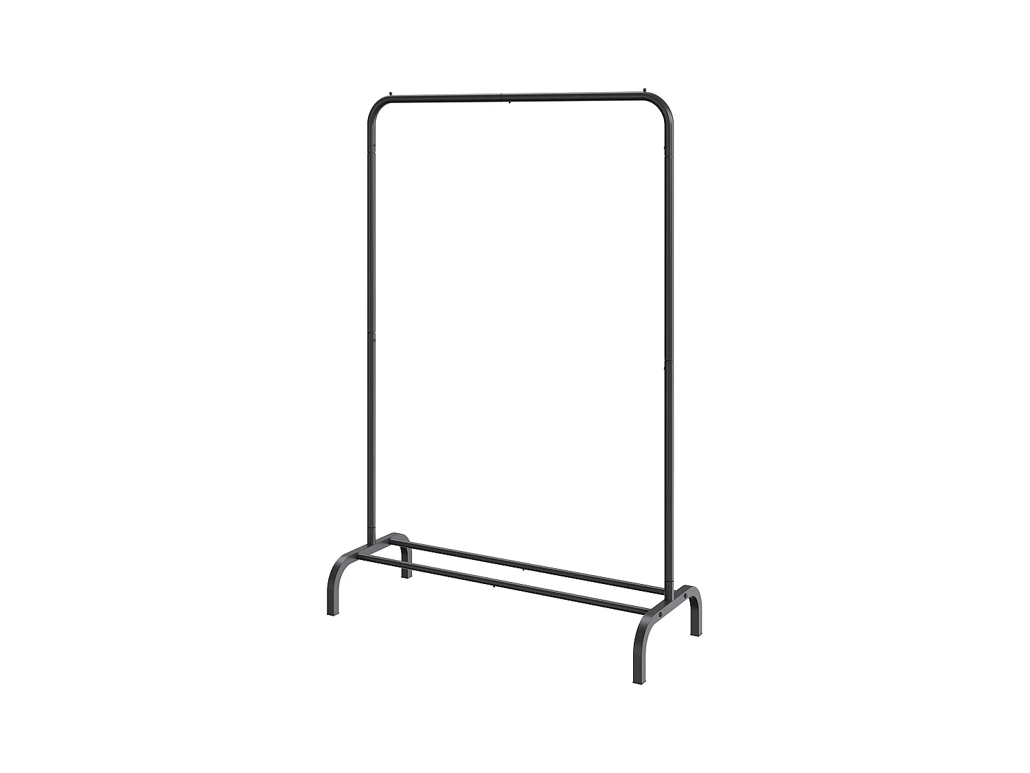 Portant à Vêtements, SucceBuy Porte-vêtements Robuste, Porte-vêtements avec Tige de Suspension pour Chambre à Coucher