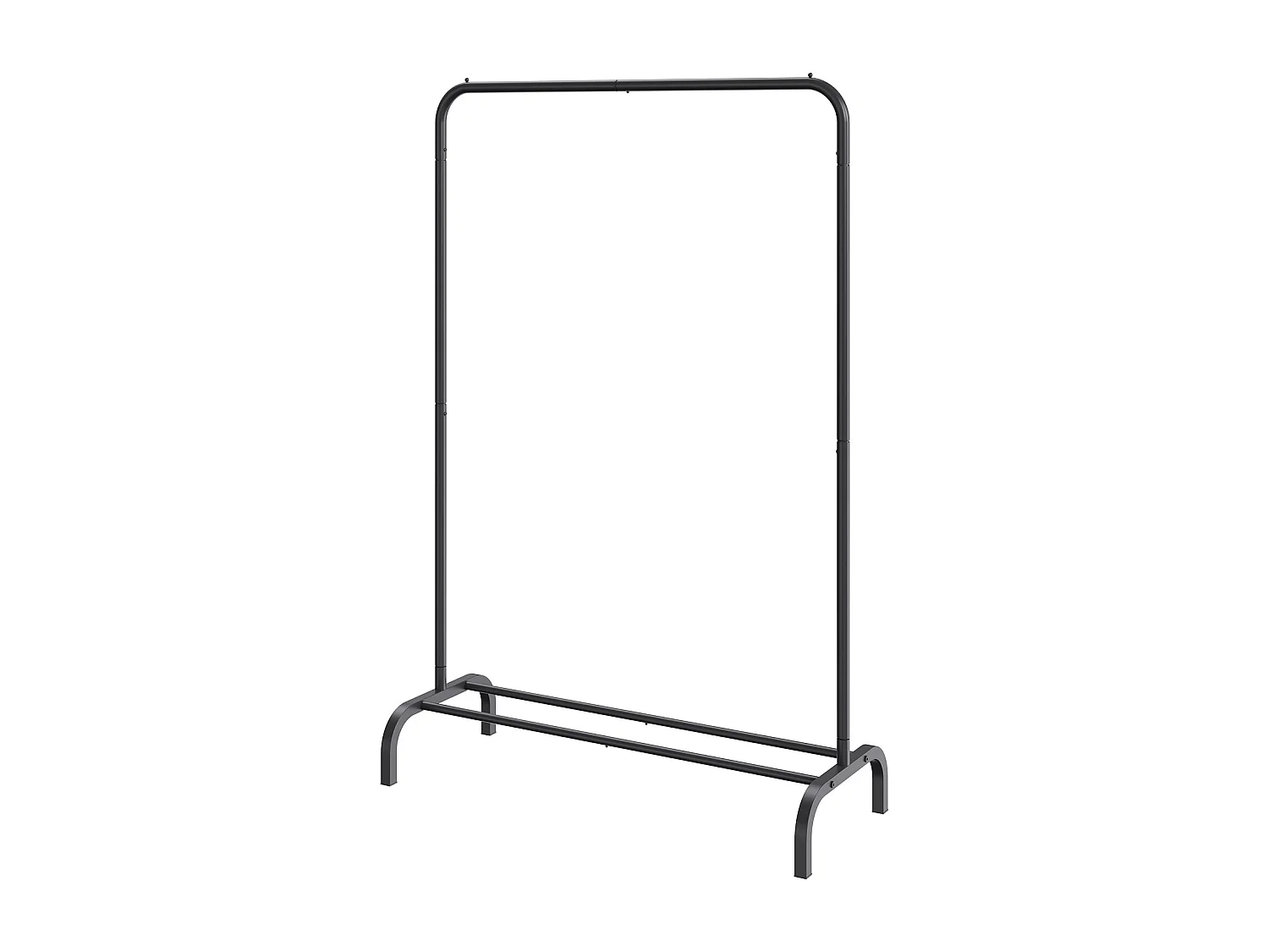 Portant à Vêtements, SucceBuy Porte-vêtements Robuste, Porte-vêtements avec Tige de Suspension pour Chambre à Coucher