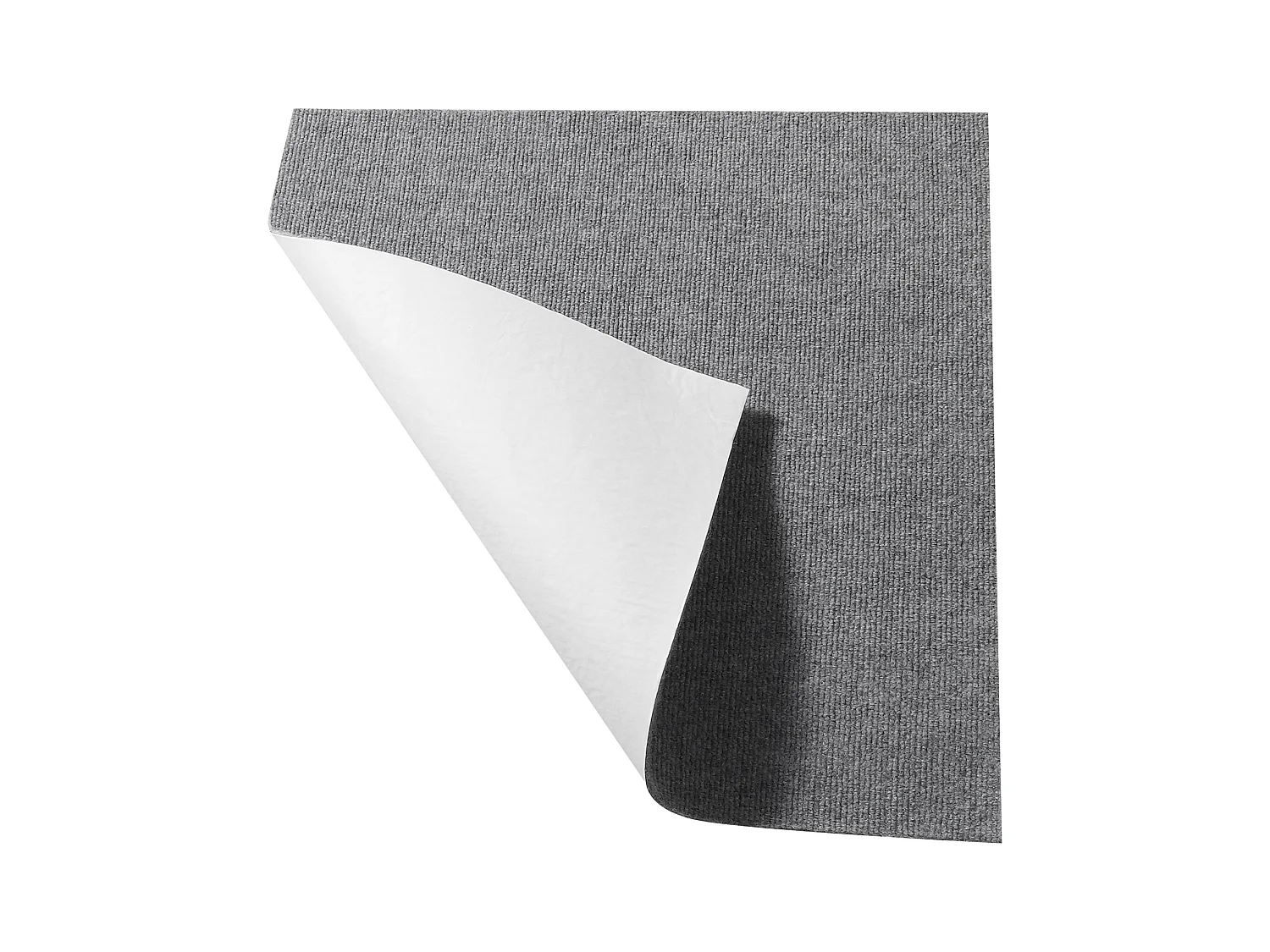 Tapis SucceBuy Dalles de Moquette Réutilisables 60.96CMx60.96CM - Gris Clair, Faciles à Installer Soi-Même pour Chambre à Coucher