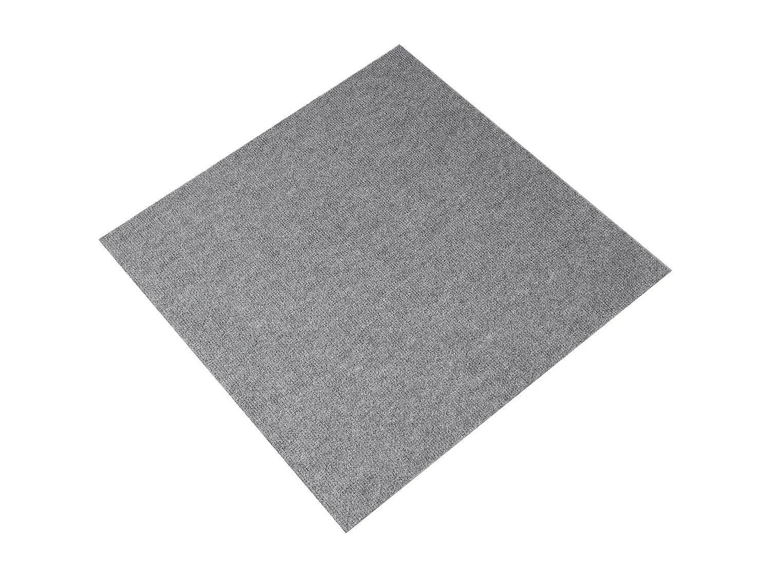 Tapis SucceBuy Dalles de Moquette Réutilisables 60.96CMx60.96CM - Gris Clair, Faciles à Installer Soi-Même pour Chambre à Coucher