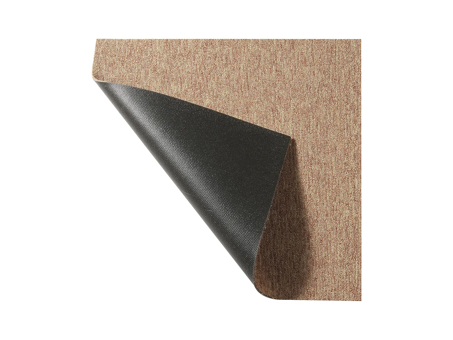 Tapis SucceBuy Dalles de Moquette Réutilisables 50.8 x 50.8 cm, Rembourrées, Souples, avec Rembourrage, Marron Foncé