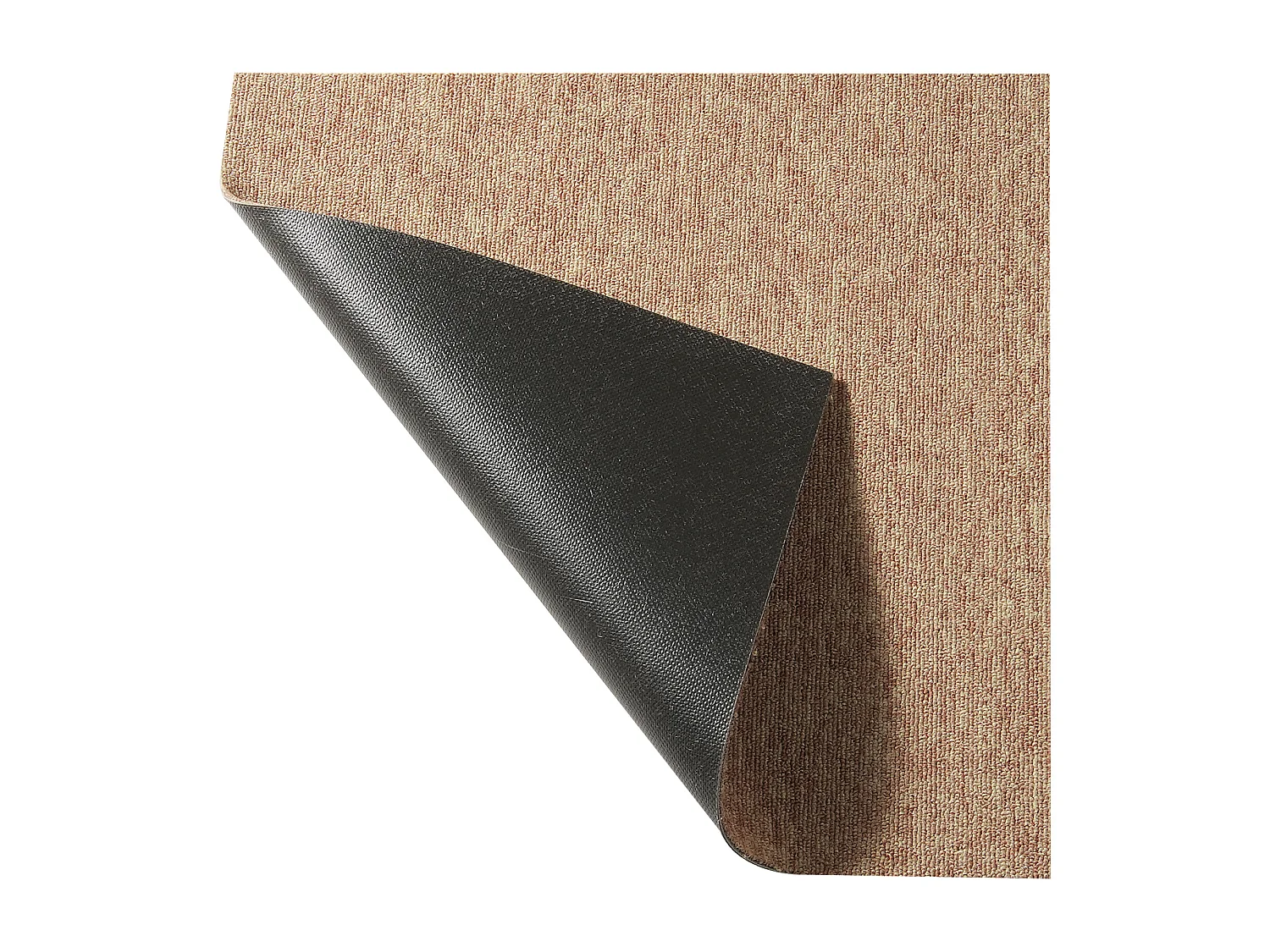 Tapis SucceBuy Dalles de Moquette Réutilisables 50.8 x 50.8 cm, Rembourrées, Souples, avec Rembourrage, Marron Foncé