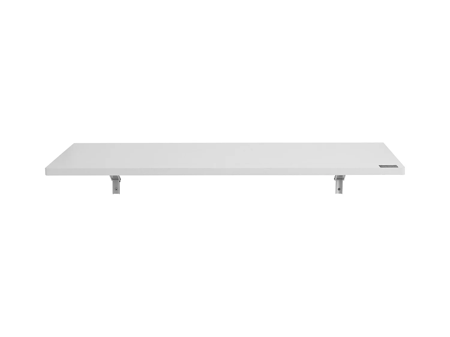 Table pliante murale SucceBuy, Bureau pour Ordinateur portable, Bureau à domicile, 120x50cm, Blanc