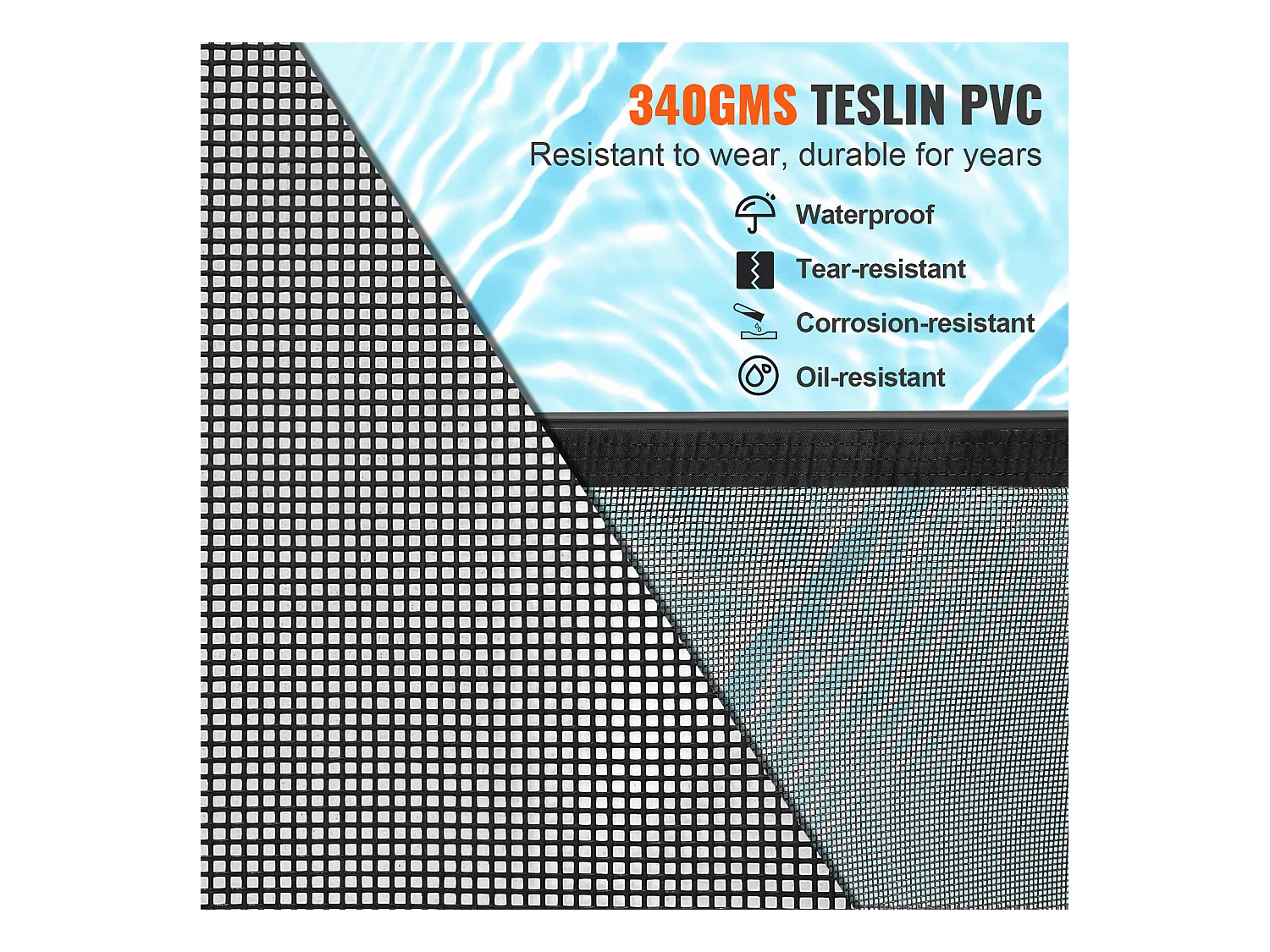 Barreira de piscina amovível SucceBuy 122 x 76,2 cm para segurança infantil