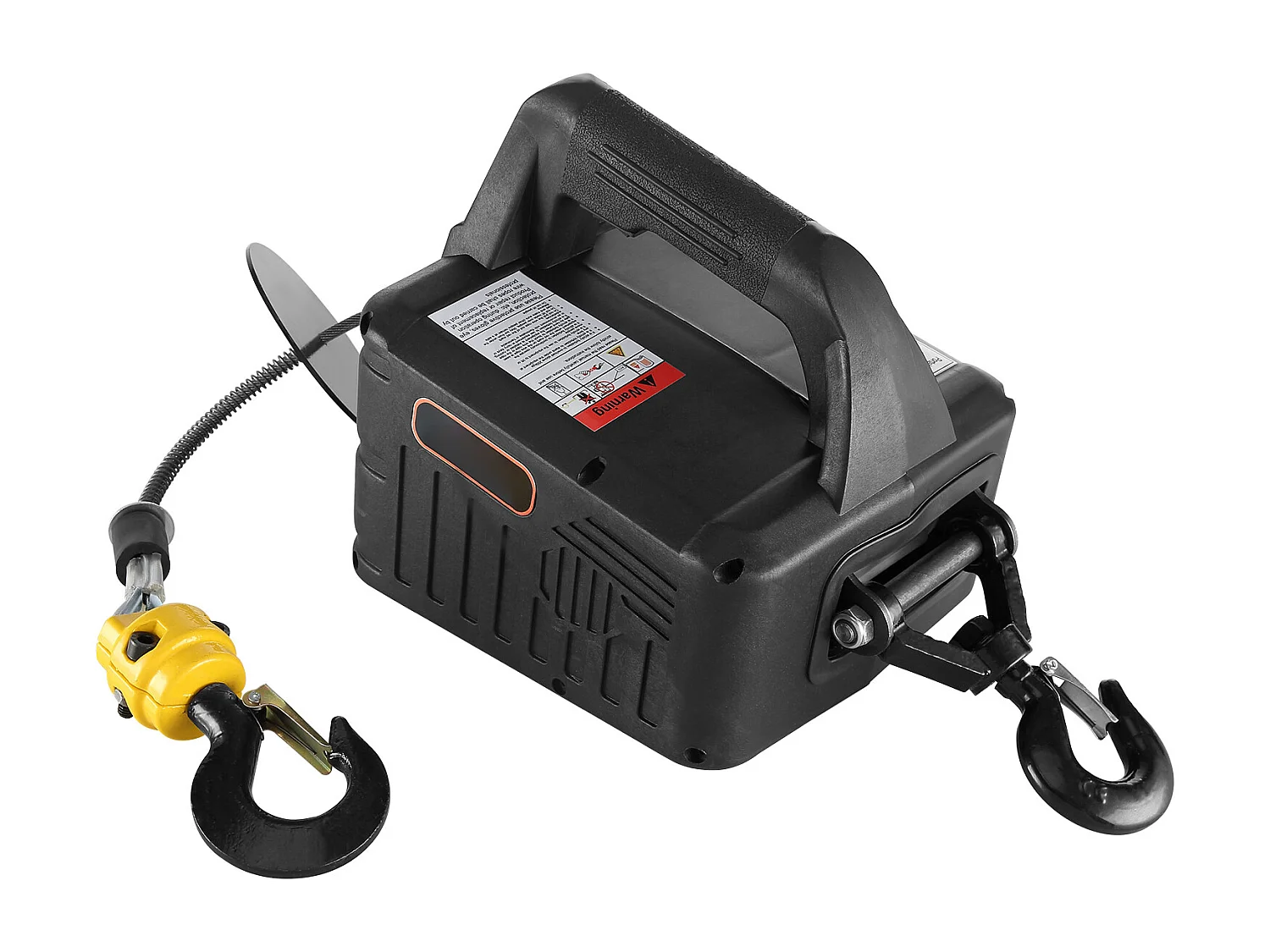 Treuil Électrique, SucceBuy Treuil Électrique Portatif 2 en 1, 1 100 lb avec Télécommande Sans Fil