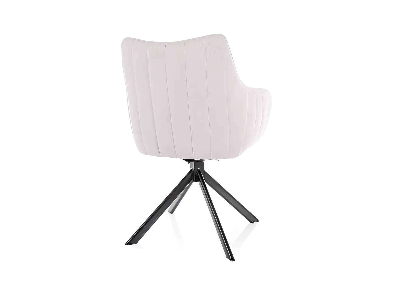 Stuhl Azalea/Stoffbezug-Gewebe/Rotation180-Grad/Beige