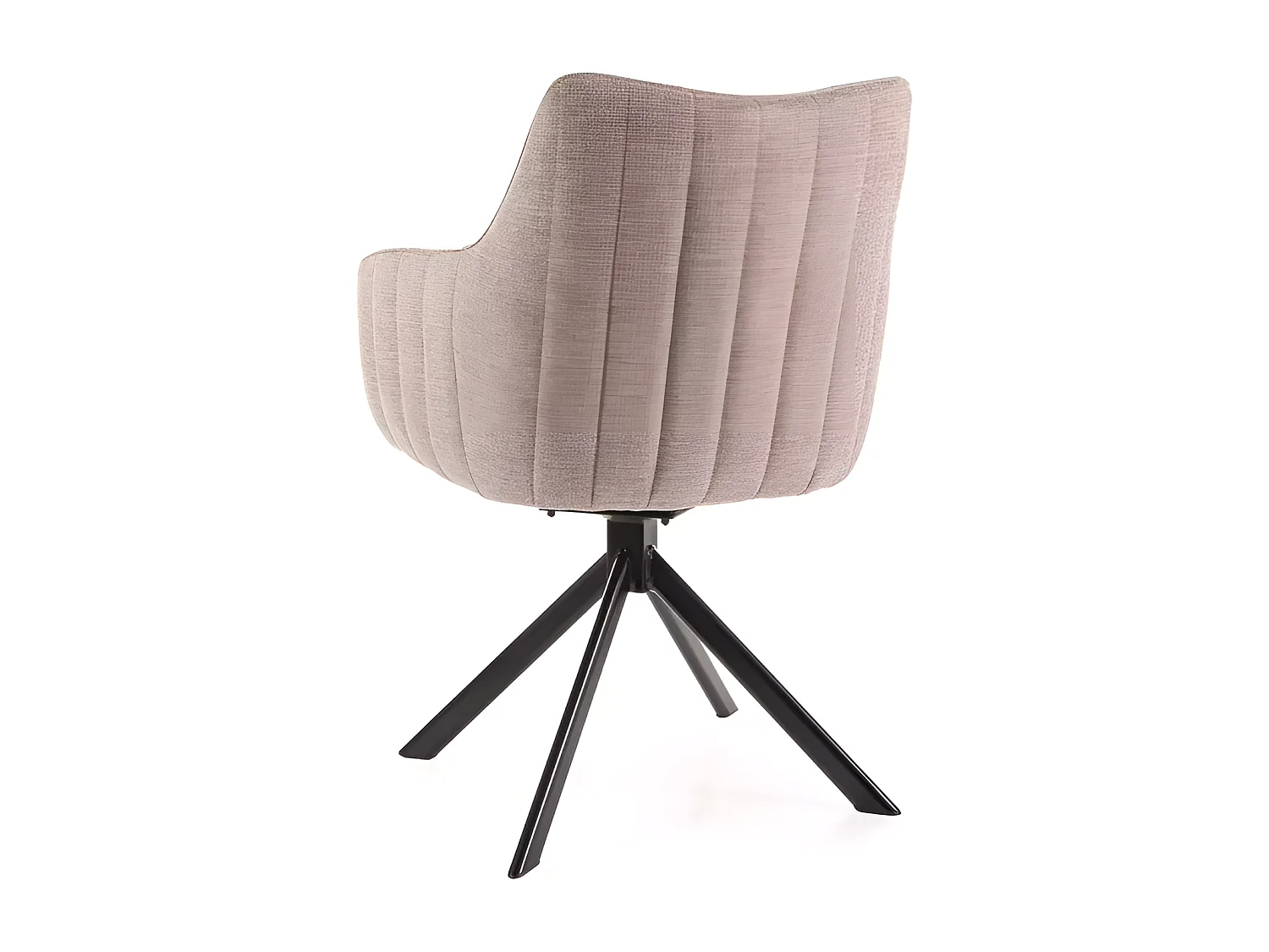 Chaise Azalea / Housse en tissu / Rotation à 180 degrés /Marron