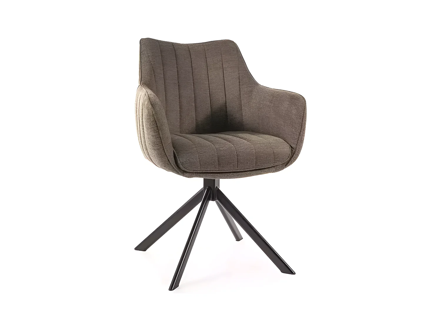 Stuhl Azalea/Stoffbezug-Gewebe/Rotation180-Grad/Olive