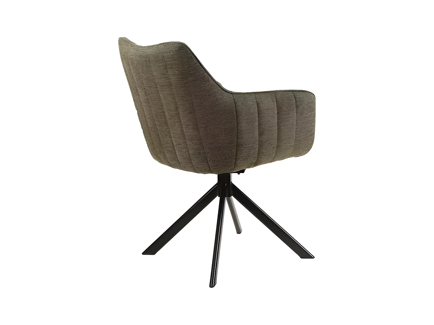 Stuhl Azalea/Stoffbezug-Gewebe/Rotation180-Grad/Olive