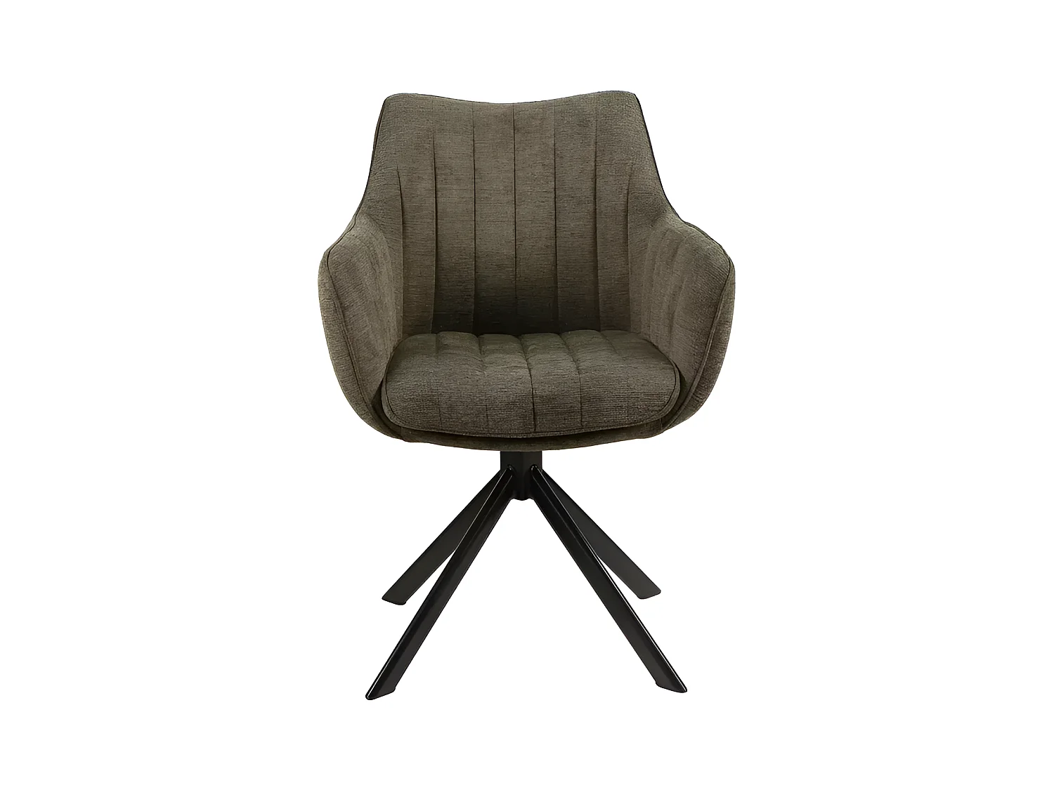 Stuhl Azalea/Stoffbezug-Gewebe/Rotation180-Grad/Olive