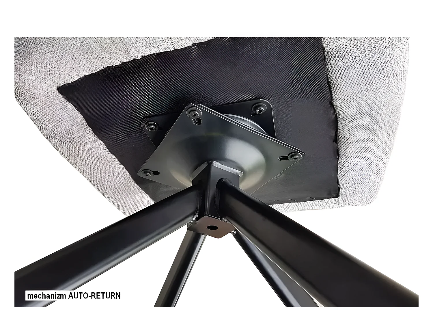 Stuhl Azalea/Stoffbezug-Gewebe/Rotation180-Grad/Olive