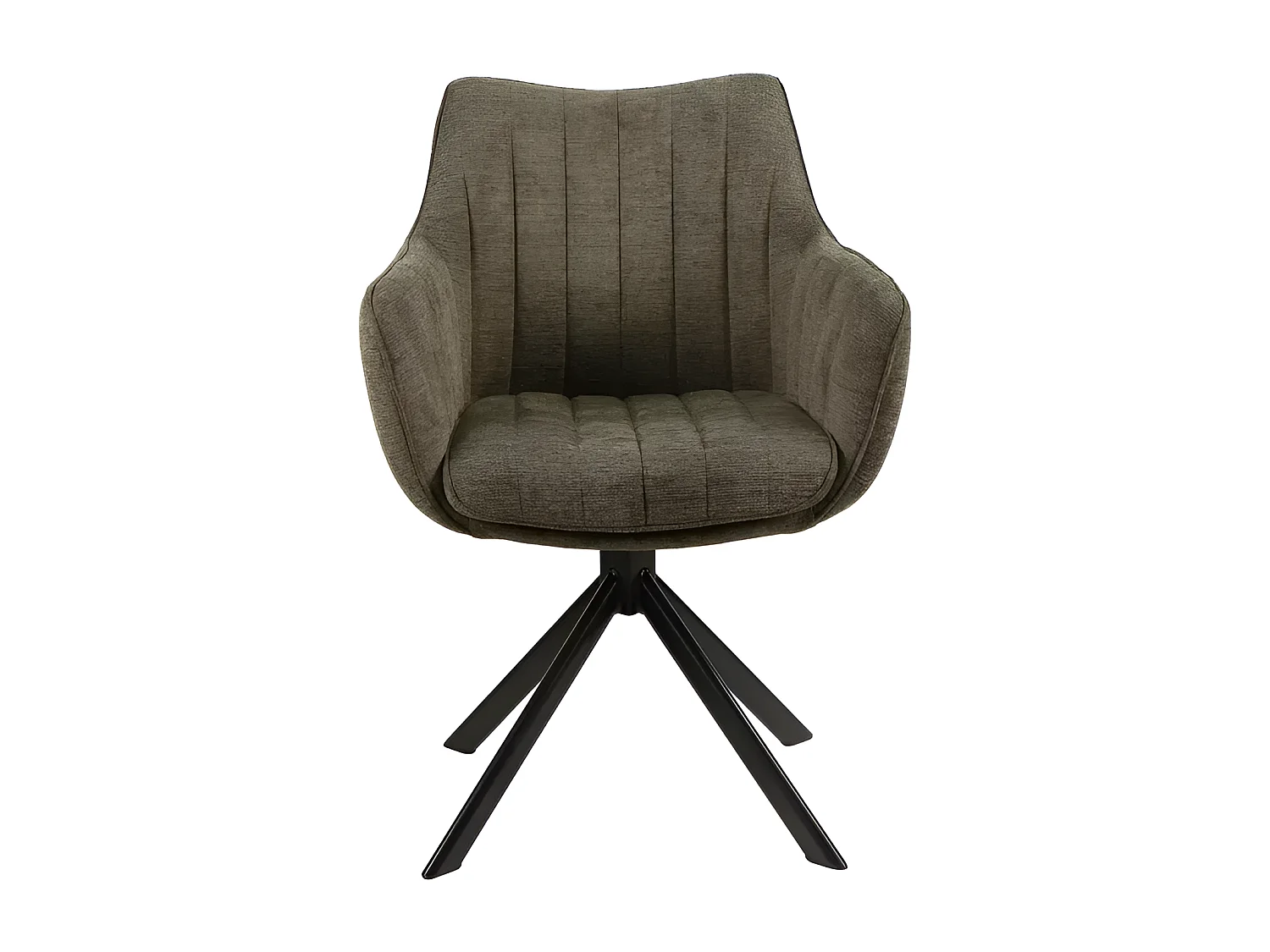 Stuhl Azalea/Stoffbezug-Gewebe/Rotation180-Grad/Olive