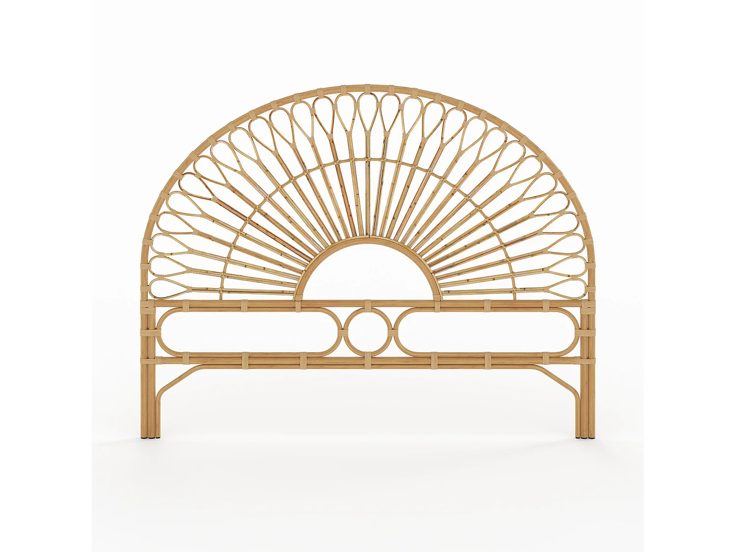 Tête de lit 180 cm en rotin naturel - Bahia
