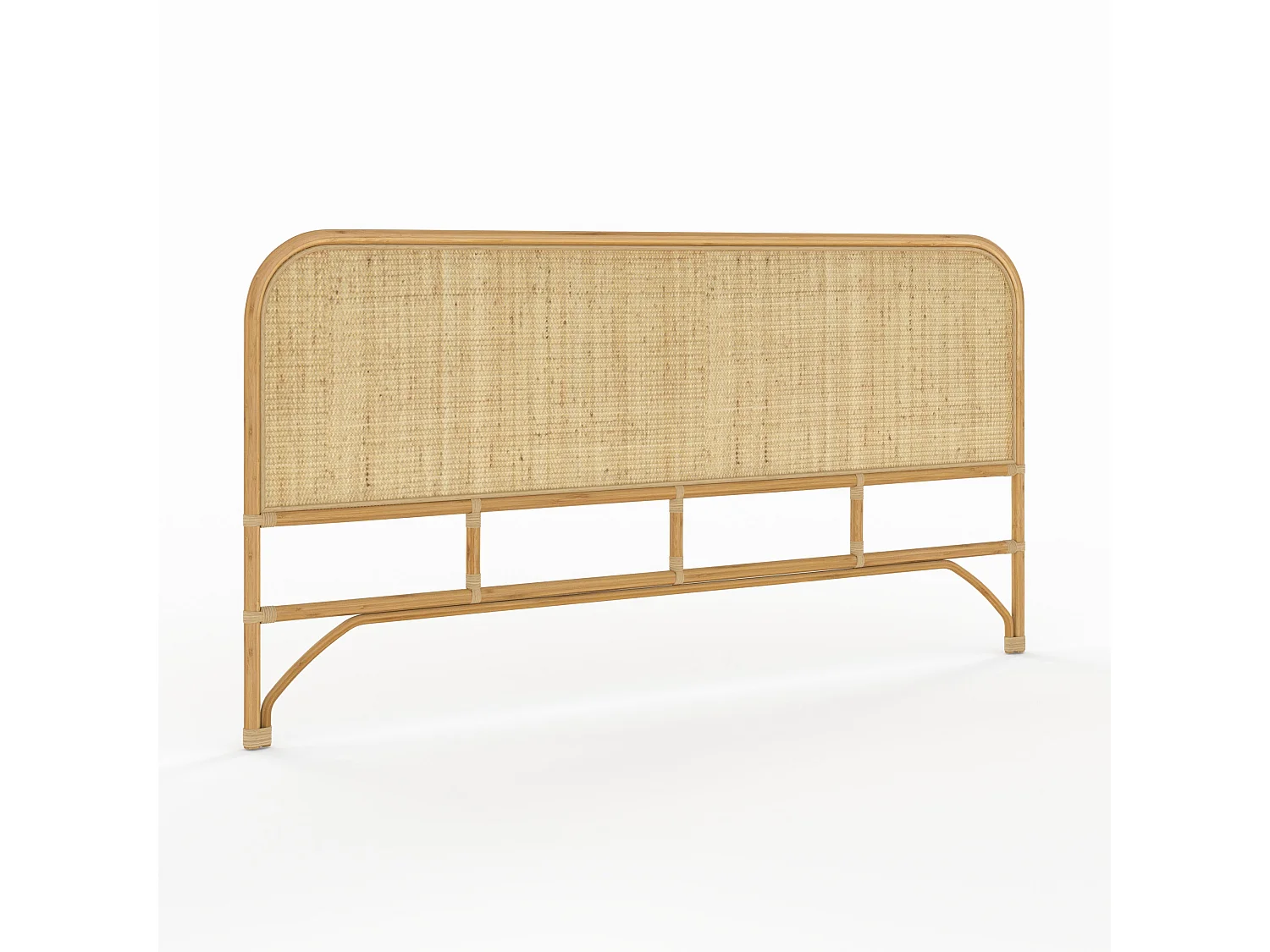 Tête de lit 180 cm en rotin naturel - Grace