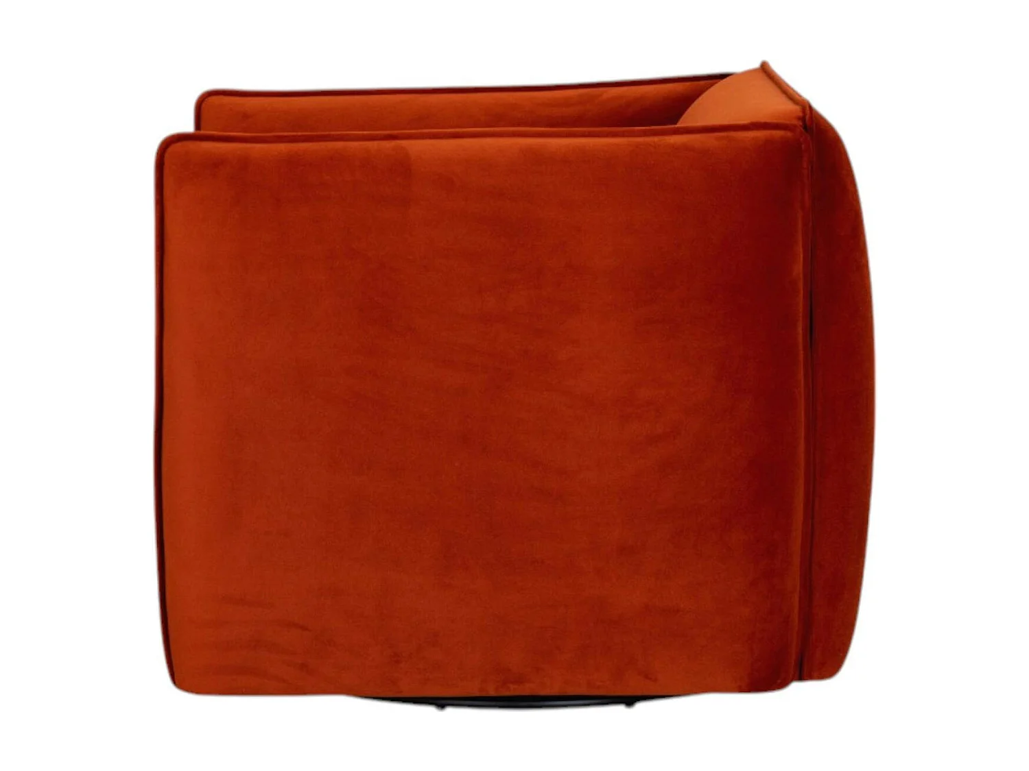 Fauteuil en velours brique SOFIA