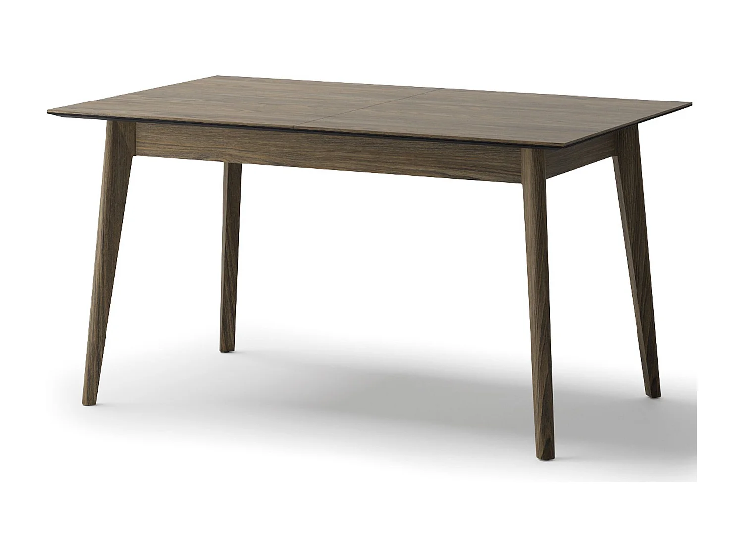 Uitschuifbare eettafel – Donker eiken – 145x220x85 cm – PLOT