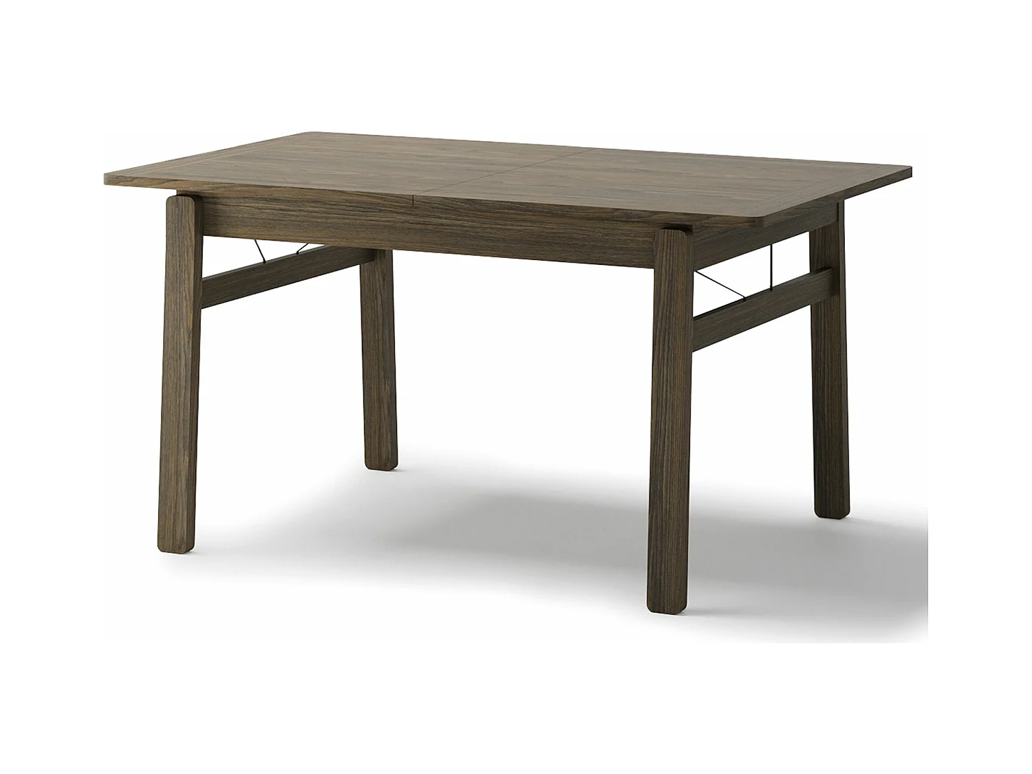 Ausziehtisch - Dunkle Eiche-Optik - 149–269 x 85 cm - PLOT
