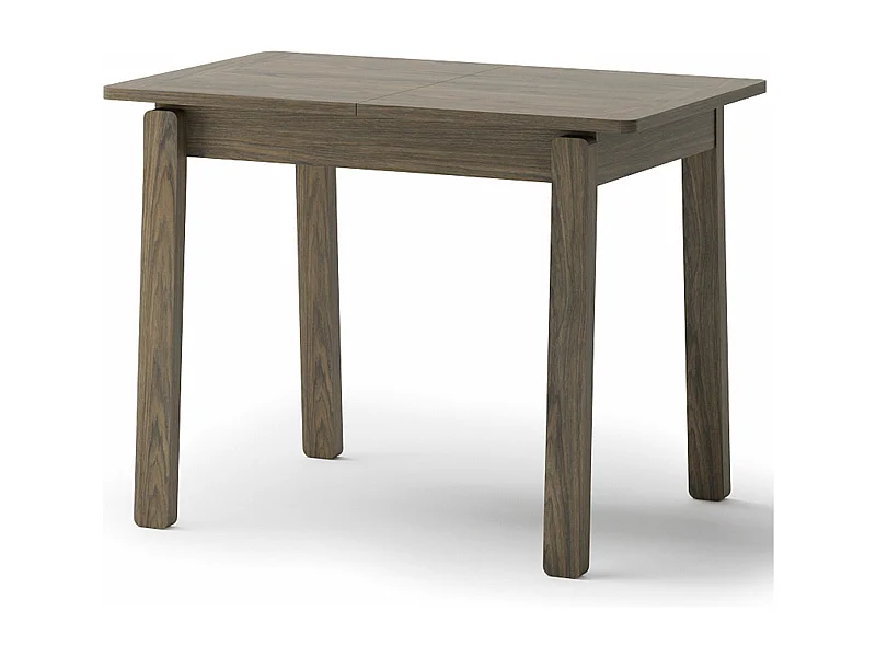 Uitschuifbare eettafel – Donker eiken – 104x224x60 cm – PLOT