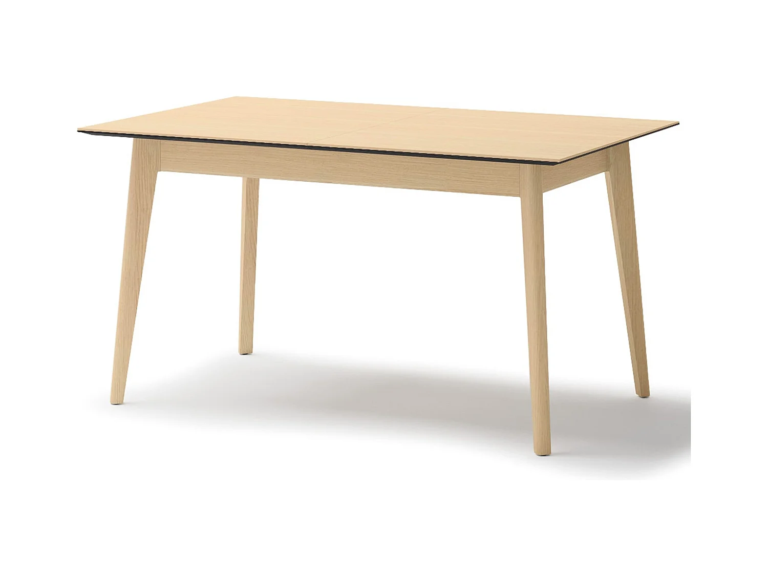 Ausziehtisch - Helle Eiche-Optik - 145–220 x 85 cm - PLOT