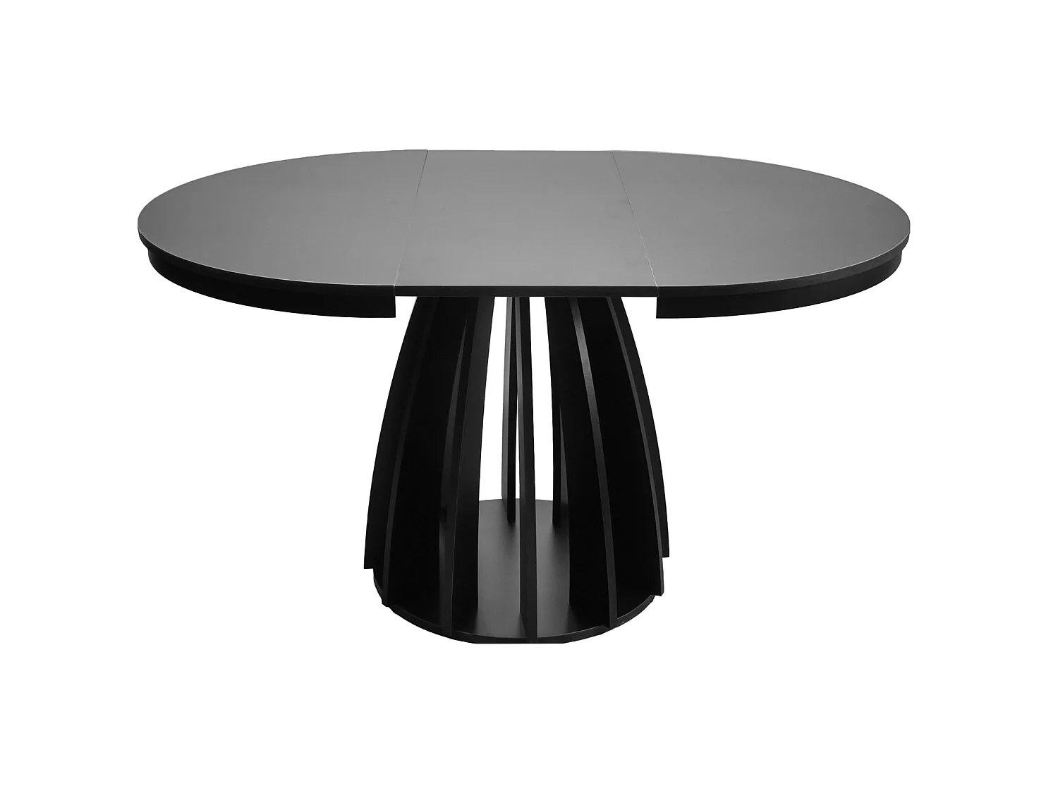 Table à manger extensible – Noir – 100x140x100 cm – DICIFFY