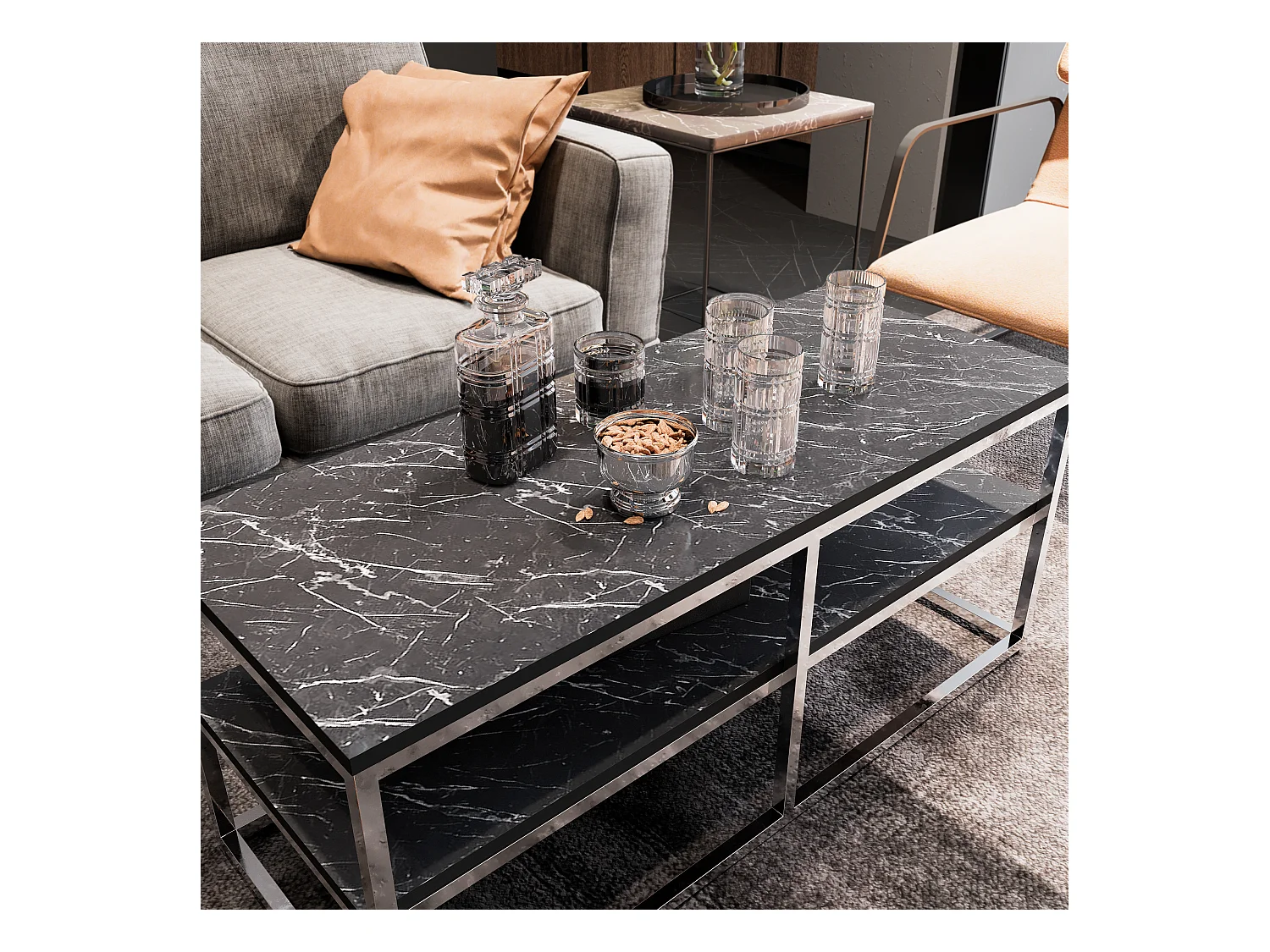 Couchtisch Modern Forteus