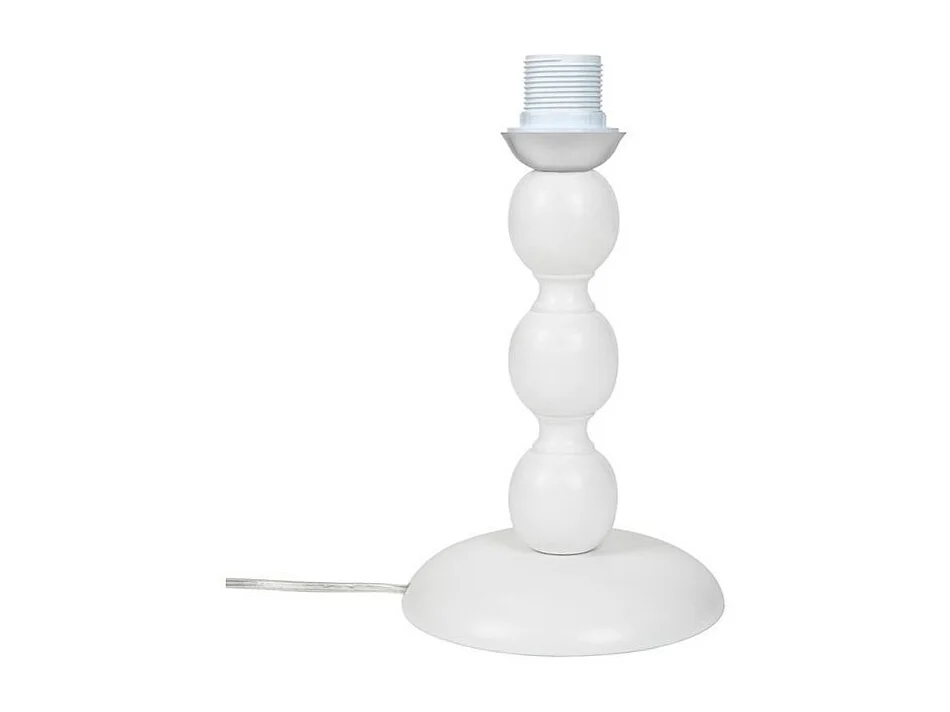 Lampada da tavolo base bianca e paralume colore turchese LAGUNAH272877