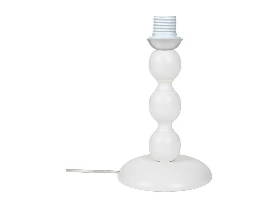 Lampada da tavolo legno naturale colore bianco Laguna ASZ0553