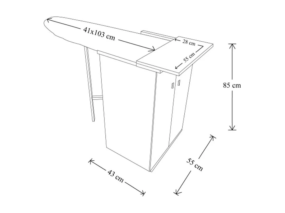 Mobile da Stiro Raffa olmo – Funzionalità e Stile per la Tua Casa