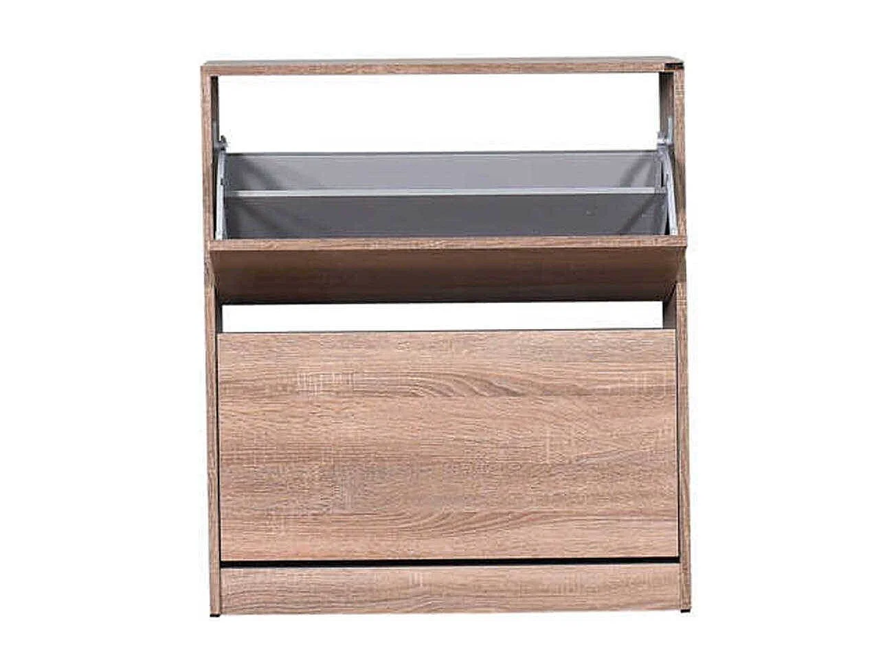 Scarpiera due ante a ribalta SHC520LT1 colore rovere tartufo