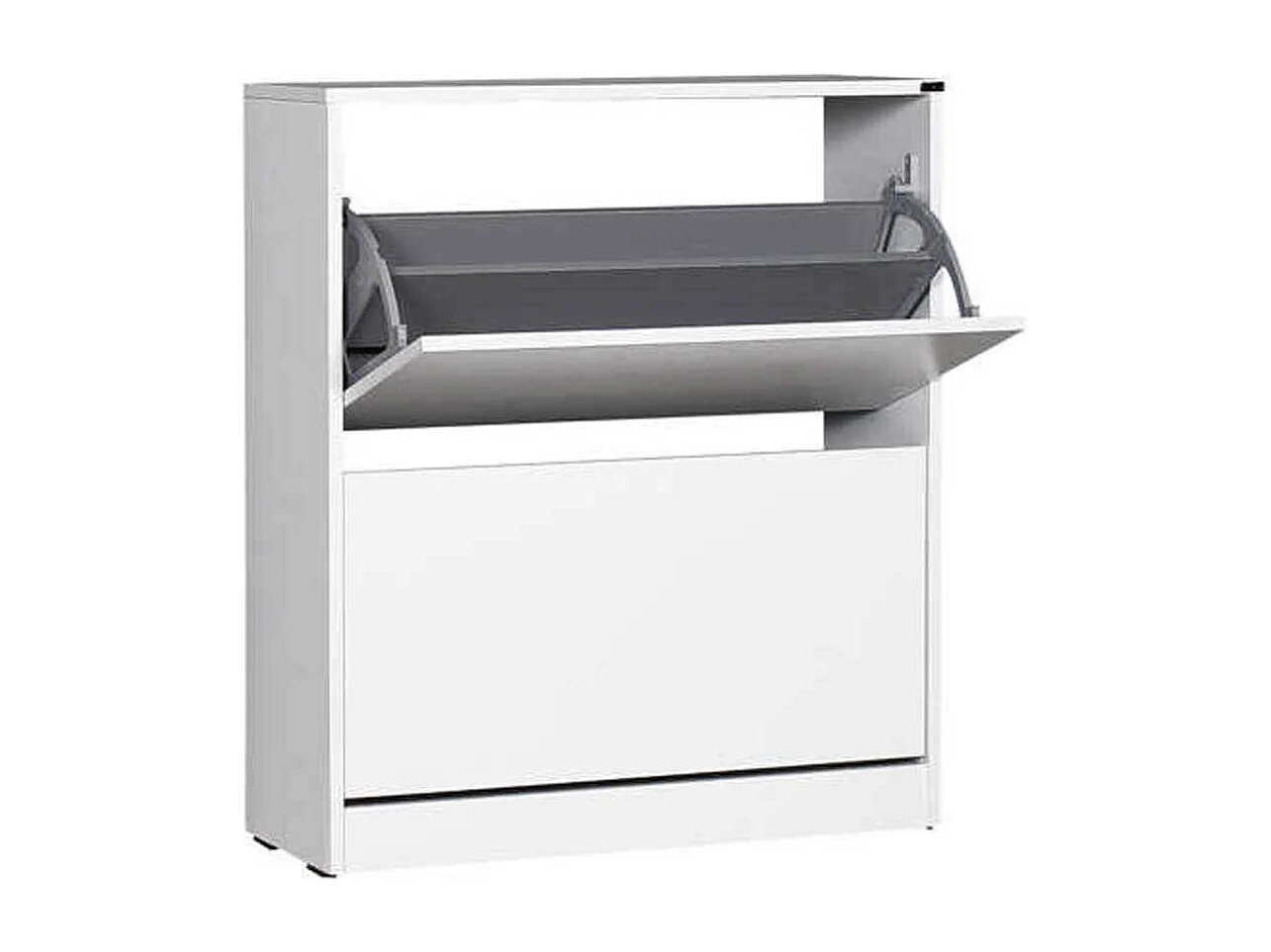 Scarpiera due ante a ribalta SHC520BY1 colore bianco 73x26x84H