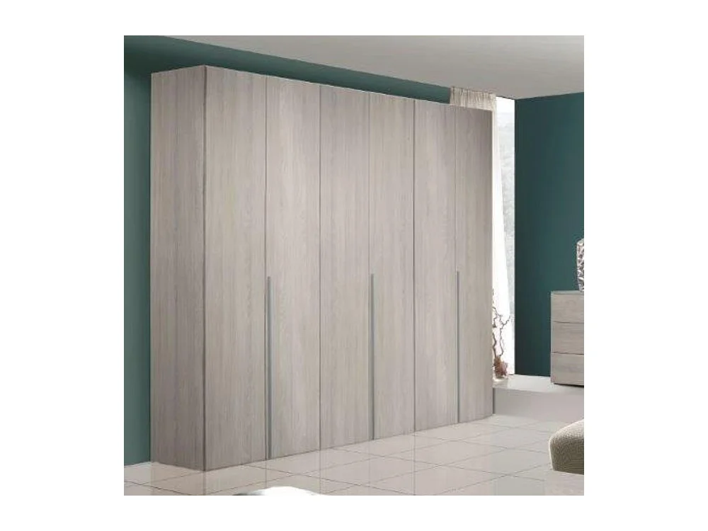 Armadio 6 ante olmo perla Urano 241x55x240H
