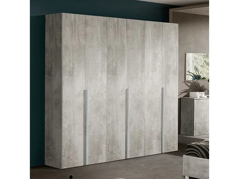 Armadio 6 ante ossido Urano 241x55x240H