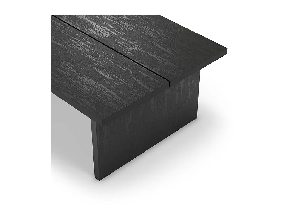 Eetkamertafel Loana - 120x70x40cm - Zwart