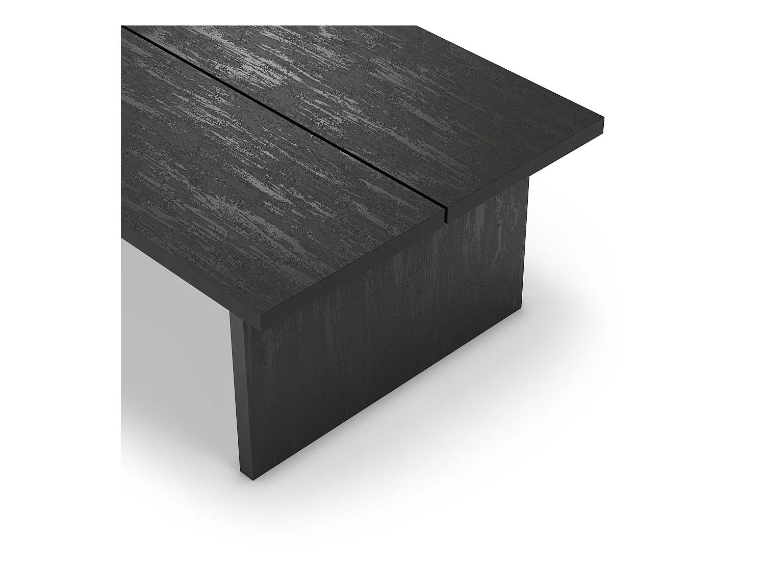 Eetkamertafel Loana - 120x70x40cm - Zwart