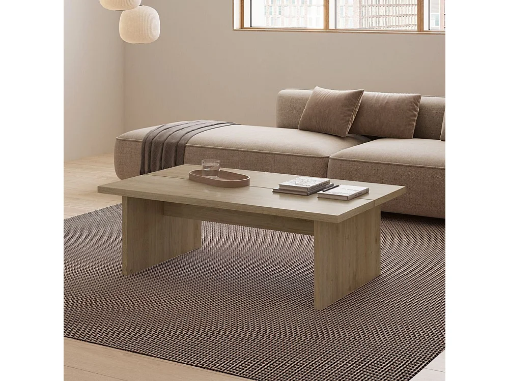 Eetkamertafel Loana - 120x70x40cm - Bruin