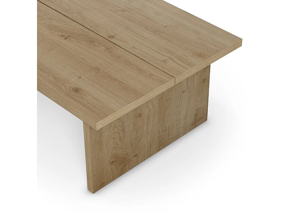 Eetkamertafel Loana - 120x70x40cm - Bruin