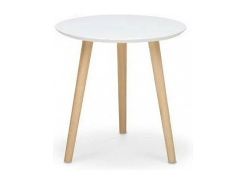 Tavolino tondo da salotto Imola diametro 48 cm.