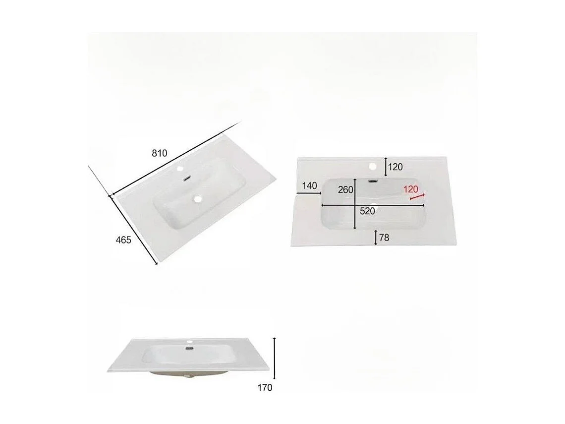 Mobile bagno sospeso colore verde oliva 2 cassetti Invicta 80x45x48H