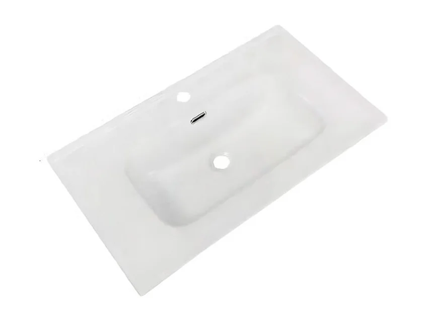 Mobile bagno sospeso Modular colore azzurro con cassetti 80x45x50H